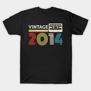 10th Birthday 2014 Cassette Tape T-Shirt